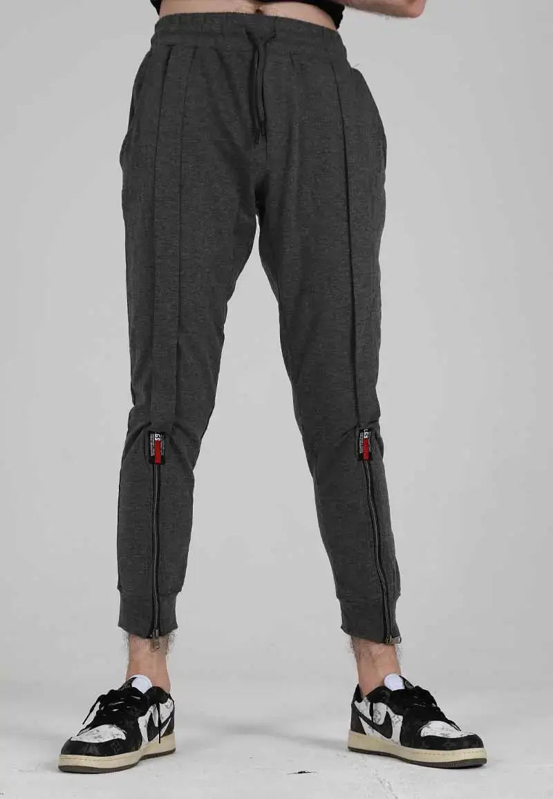 Men's Casual Pants with Zipper at the Bottom