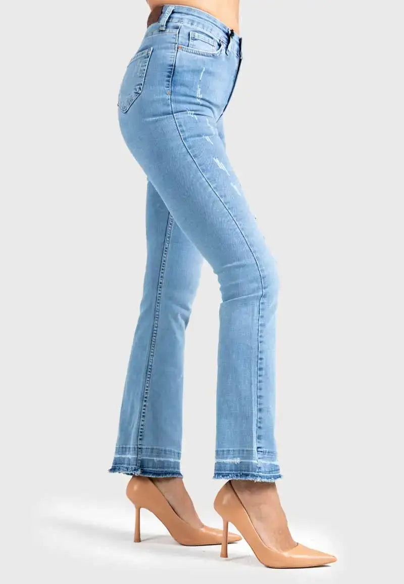Women's wide leg jeans