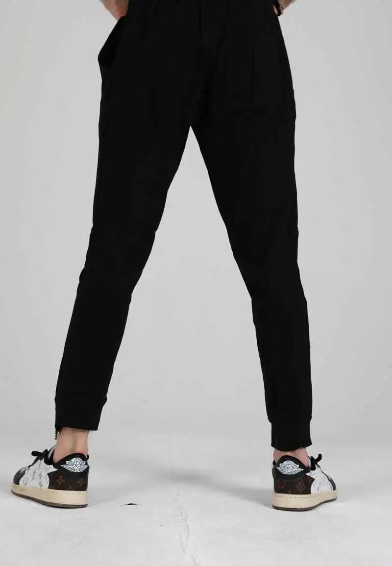 Men's Casual Pants with Zipper at the Bottom