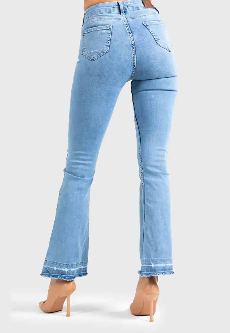 Women's wide leg jeans