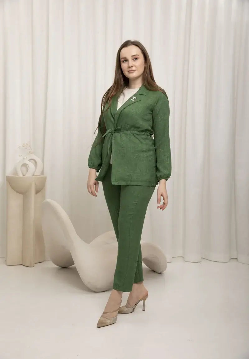 Women's Casual Loose Shirt and Pants Set