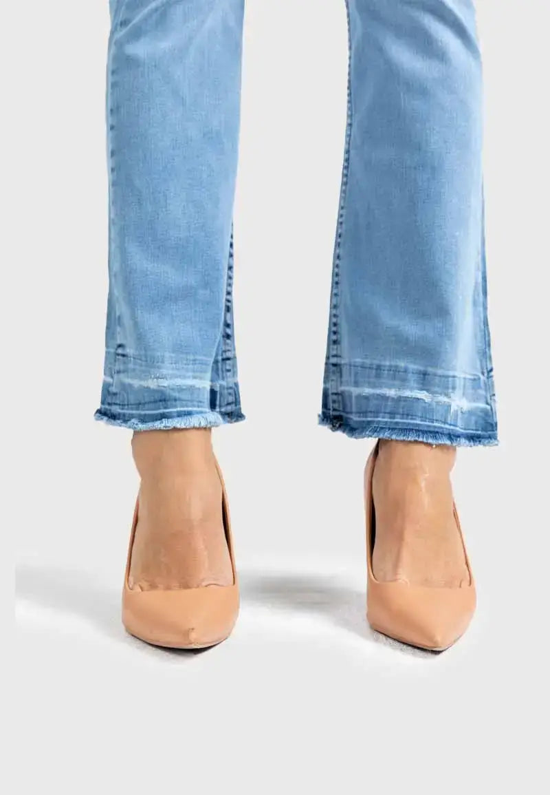 Women's wide leg jeans