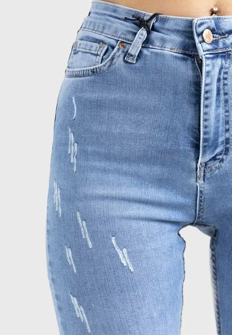 Women's wide leg jeans
