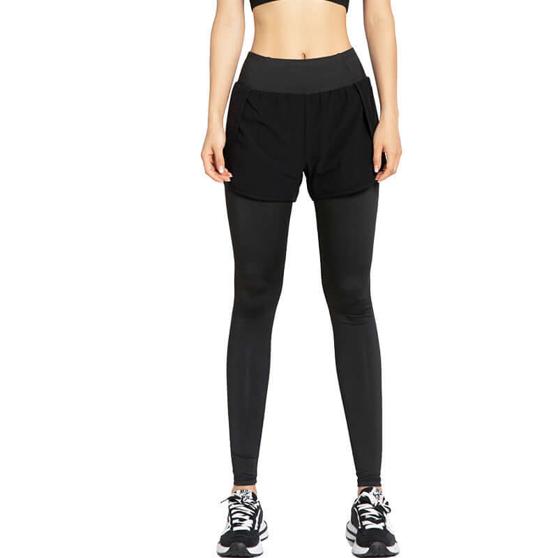 Sports Tight Women's High Waist Stretch Hip Lift Pocket Yoga Pants