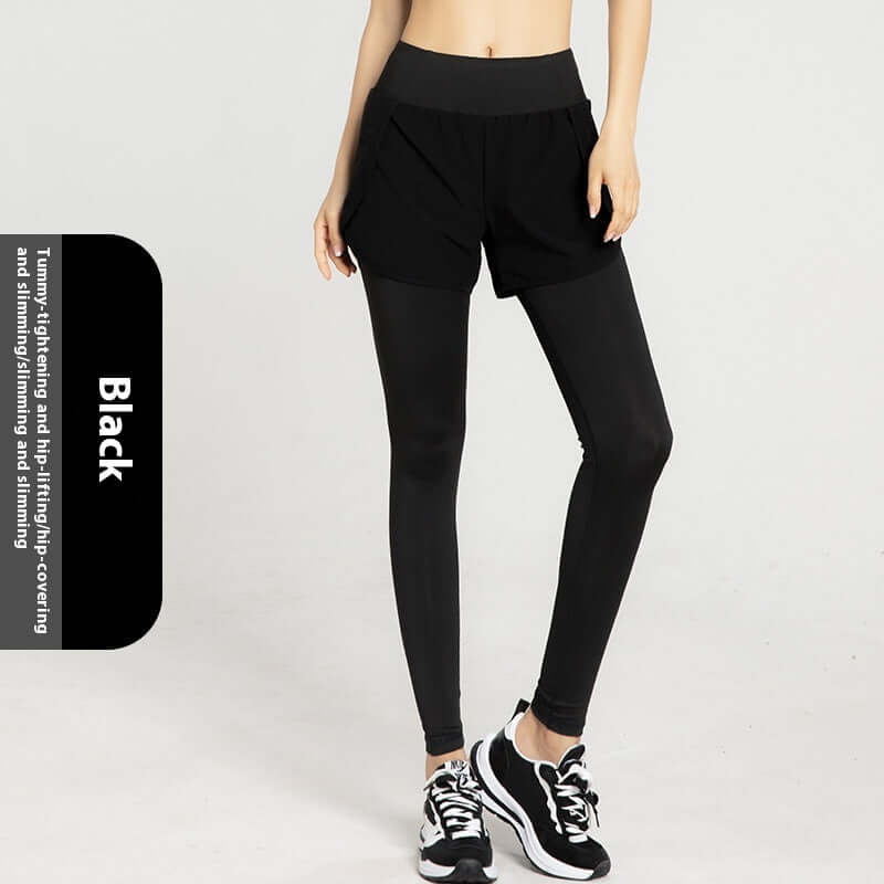 Sports Tight Women's High Waist Stretch Hip Lift Pocket Yoga Pants