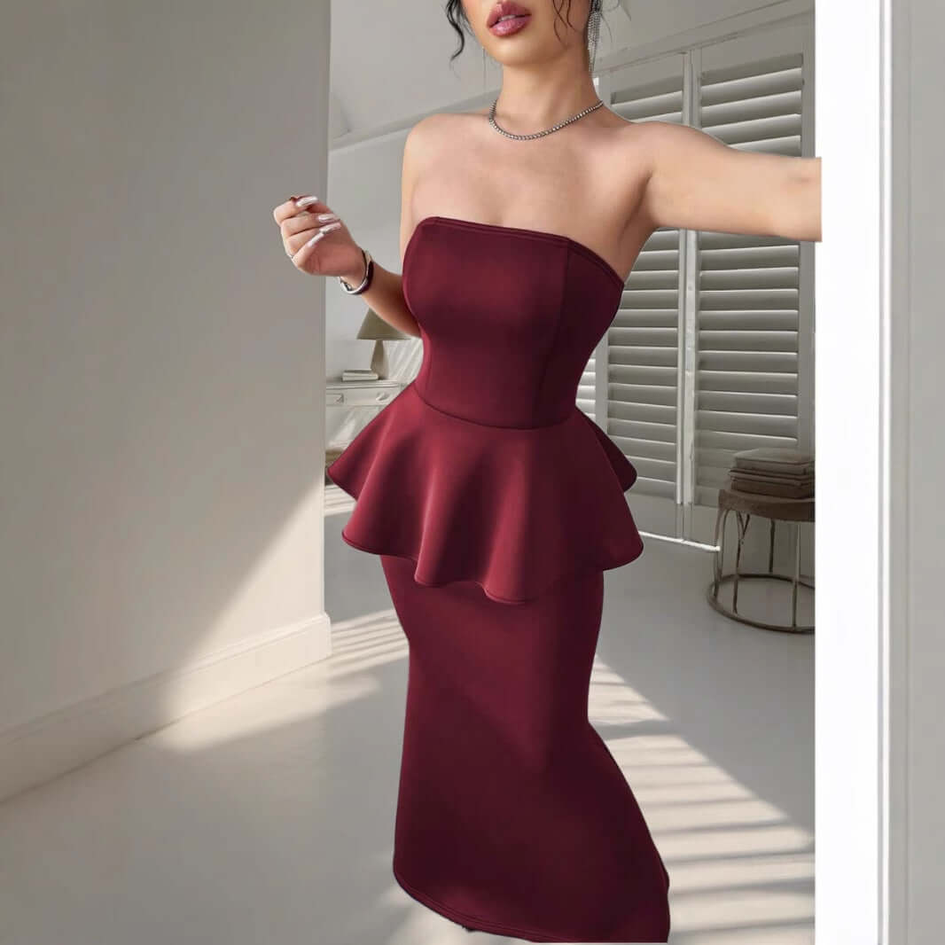 Western Style All-matching Pure Desire Coat Skirt