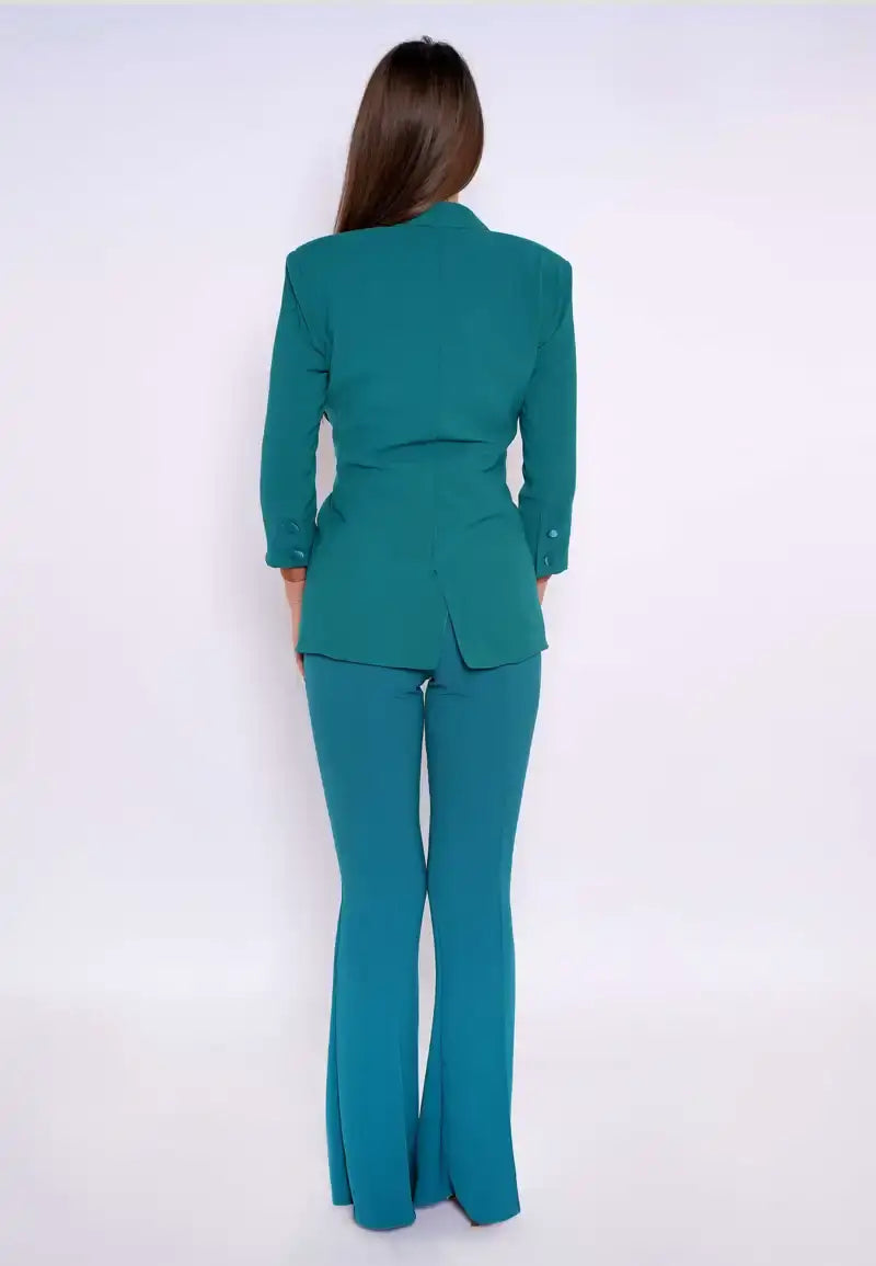 Women's blazer suit with pants