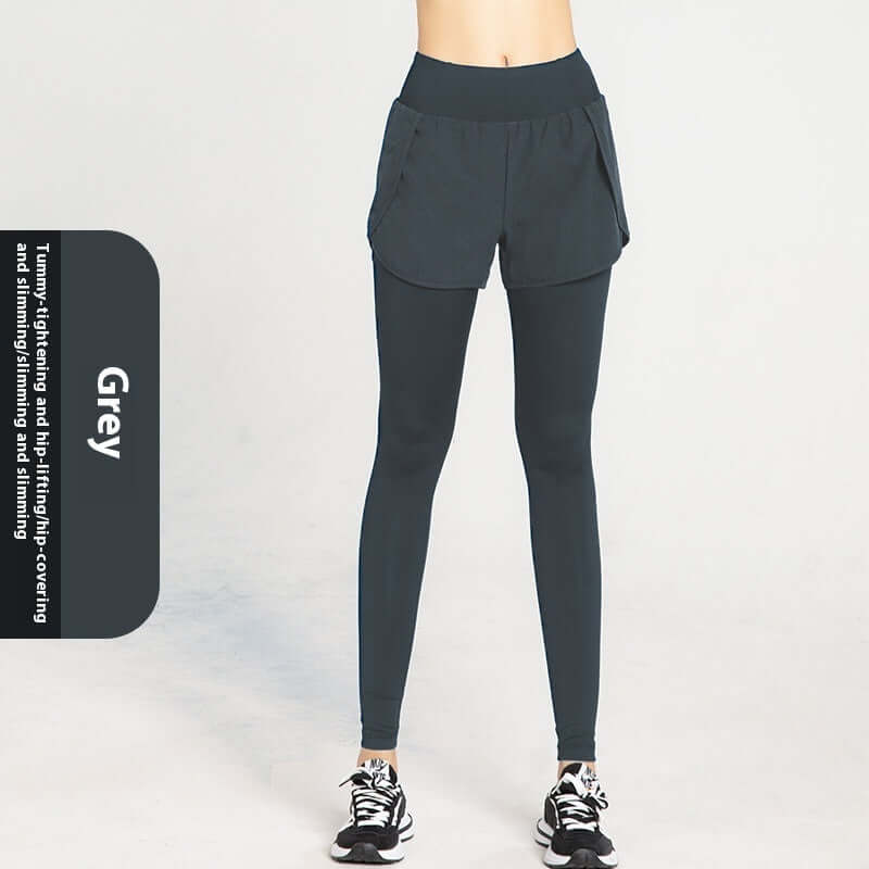 Sports Tight Women's High Waist Stretch Hip Lift Pocket Yoga Pants