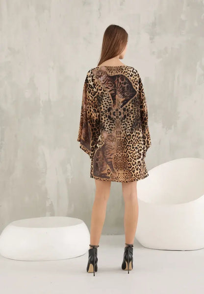 Chic Leopard Print Dress
