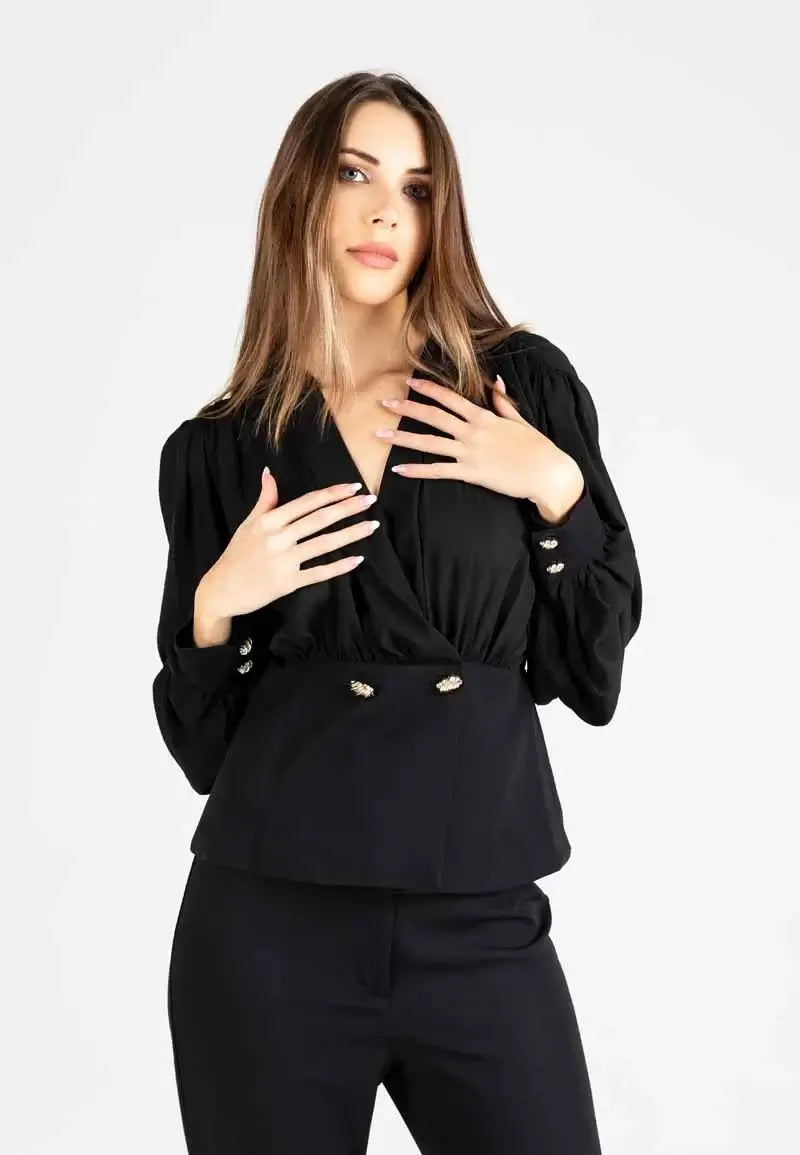 Women's Casual Full Set Shirt with Pants