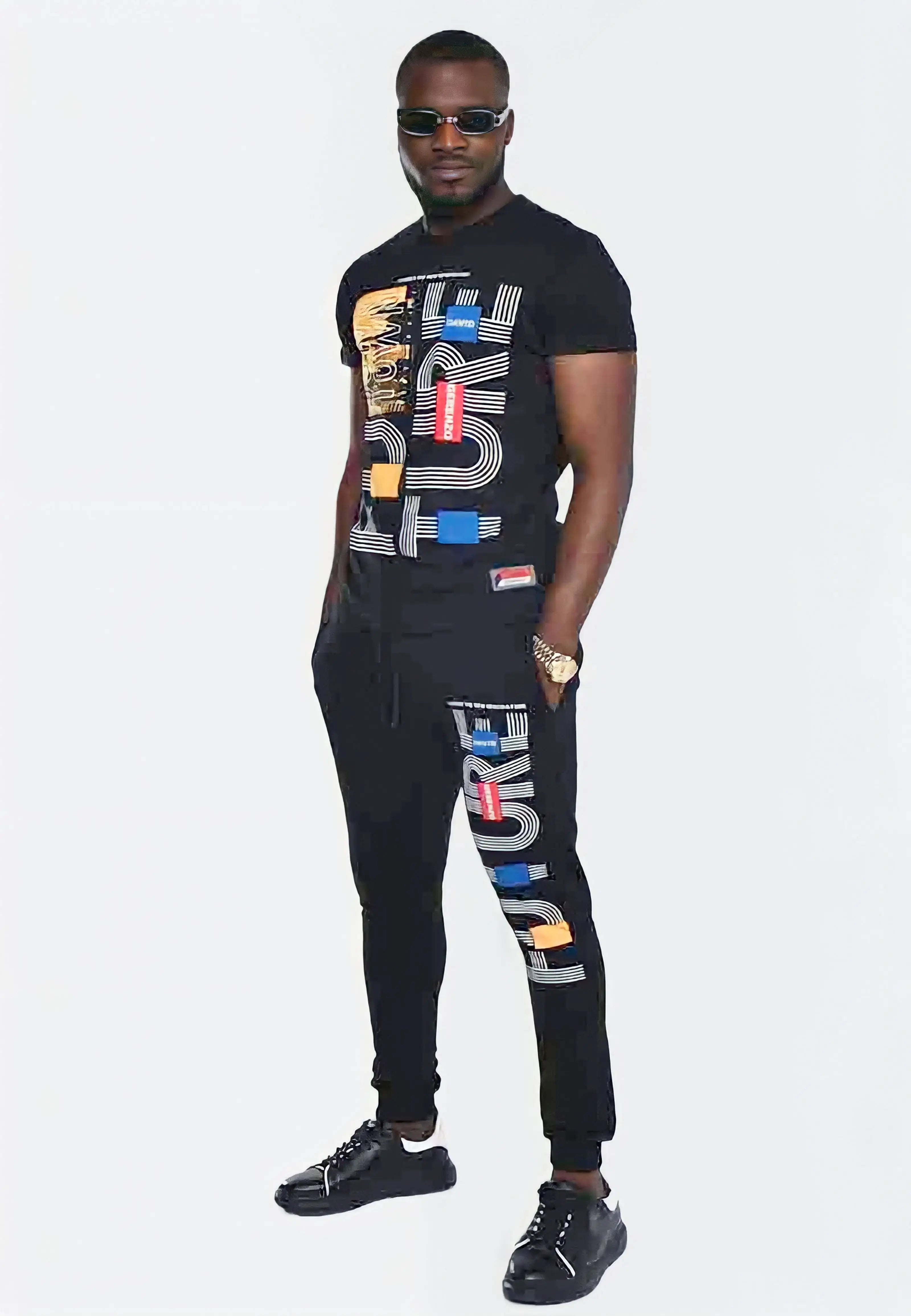 Stylish and comfortable summer men's suit