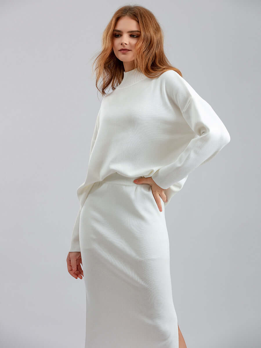 Women's Fashion Two-piece Set Sweater