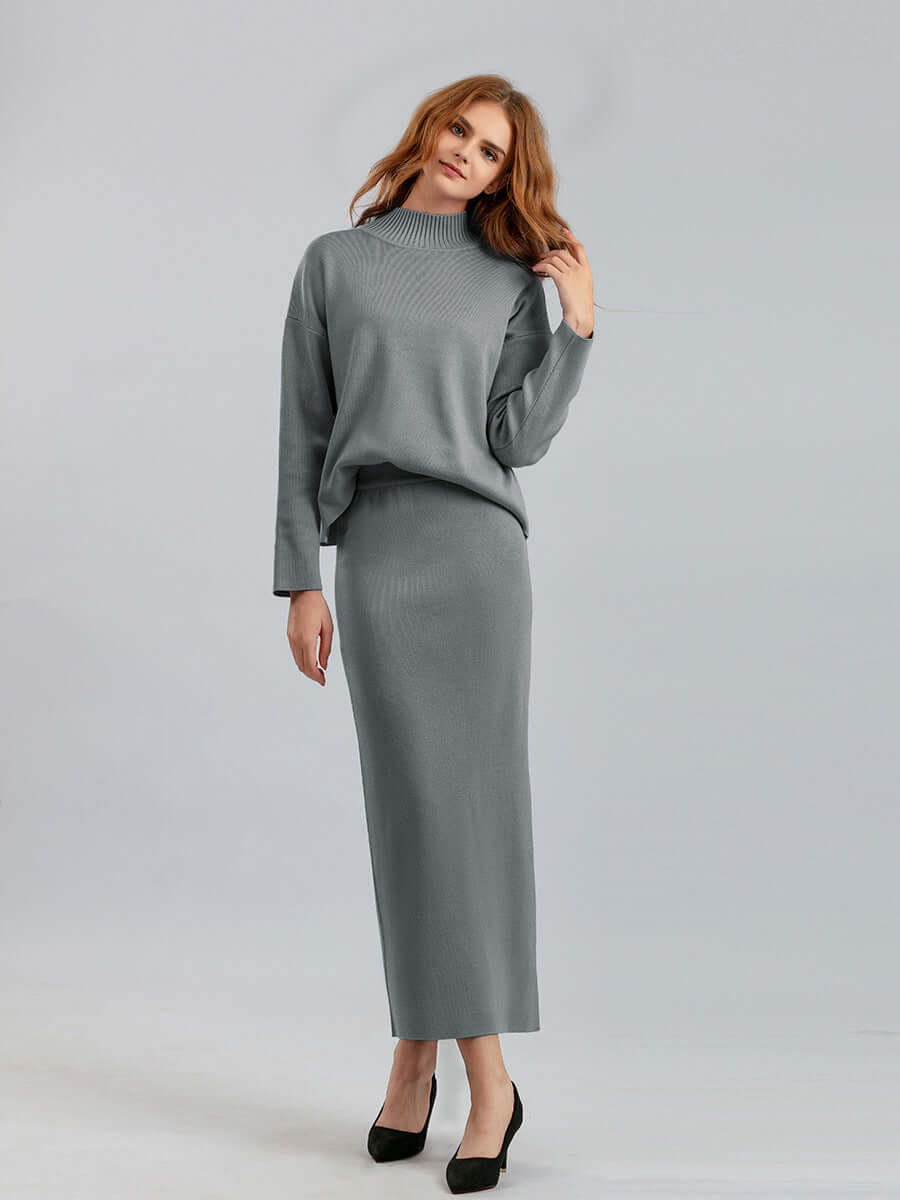 Women's Fashion Two-piece Set Sweater