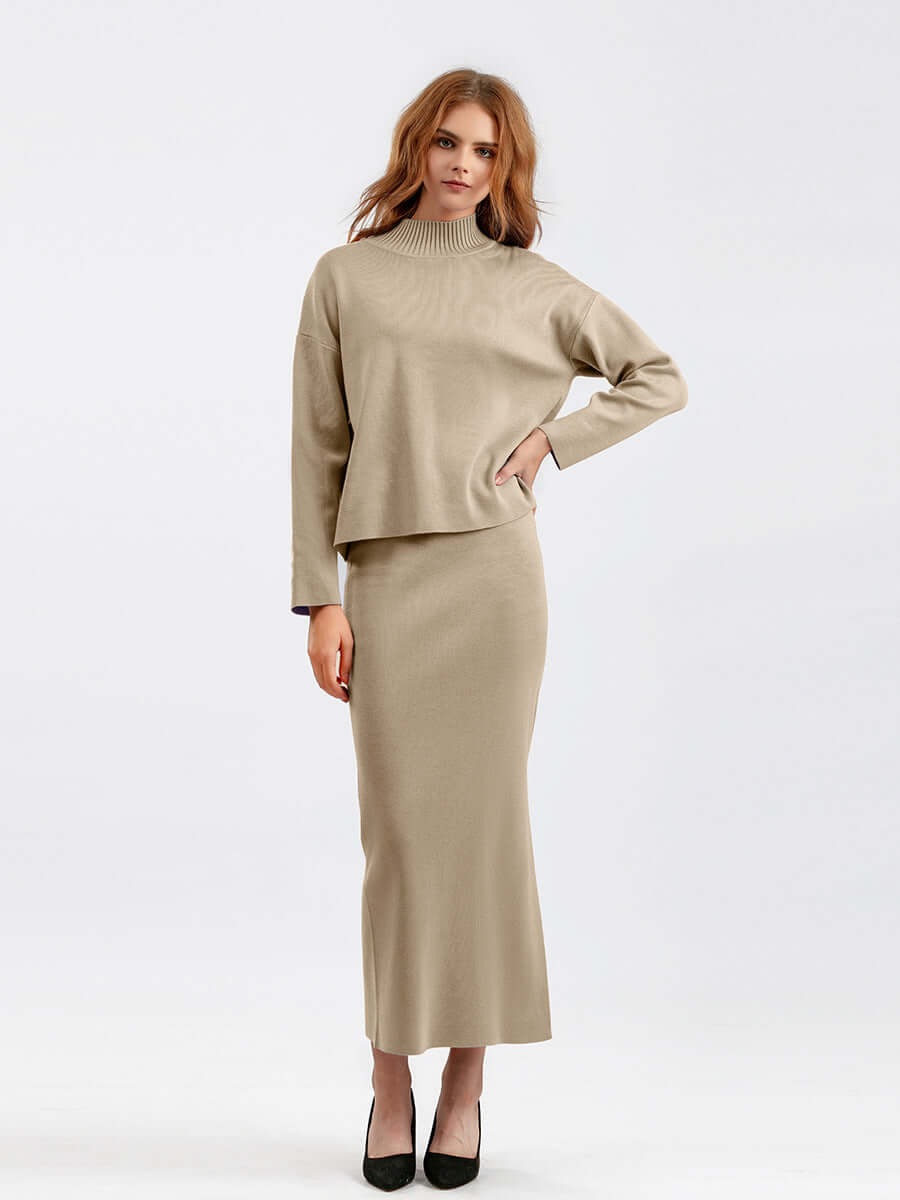Women's Fashion Two-piece Set Sweater