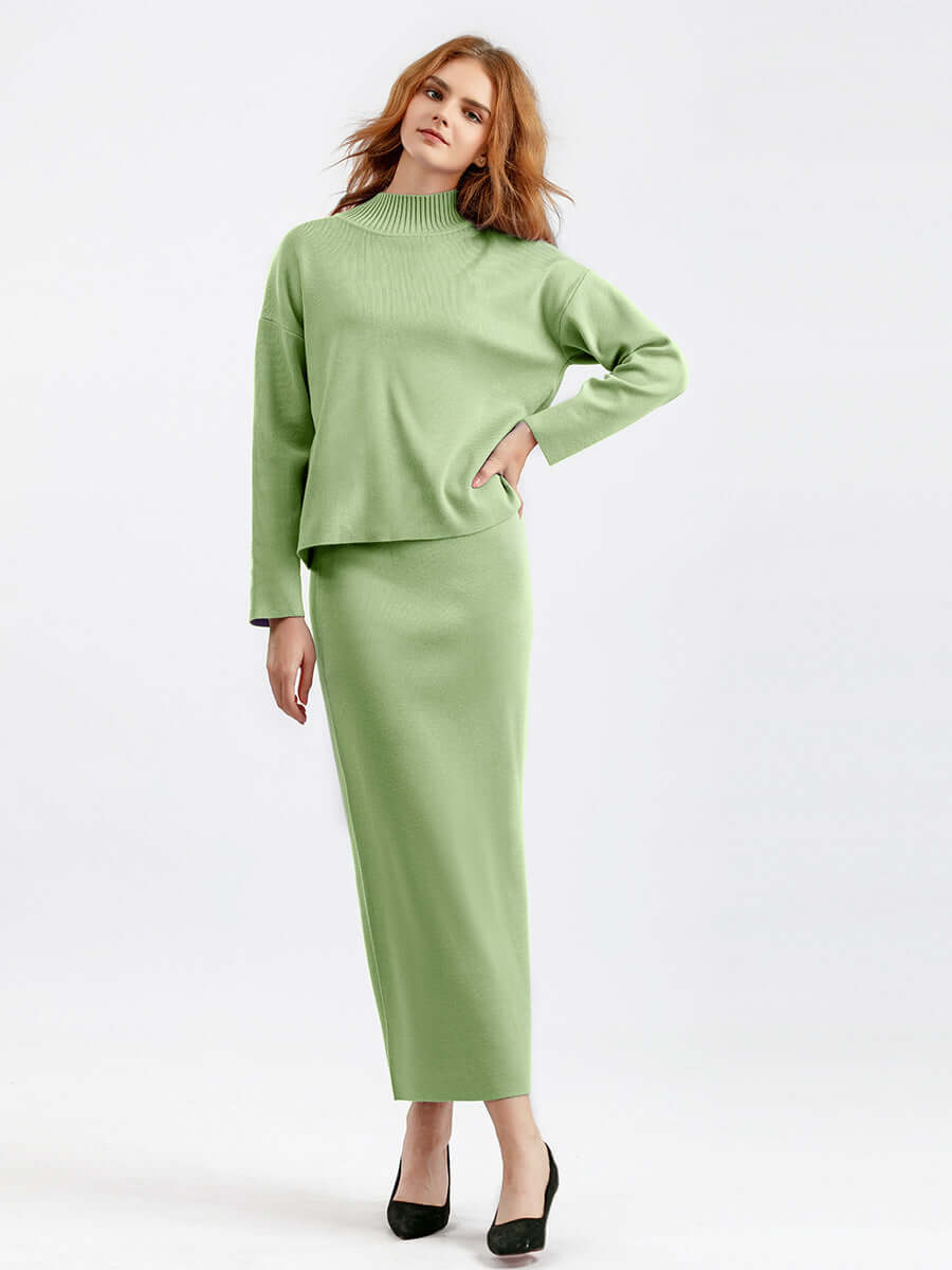 Women's Fashion Two-piece Set Sweater
