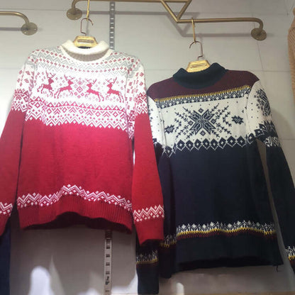 Loose Casual Knitted Long Sleeve Sweater