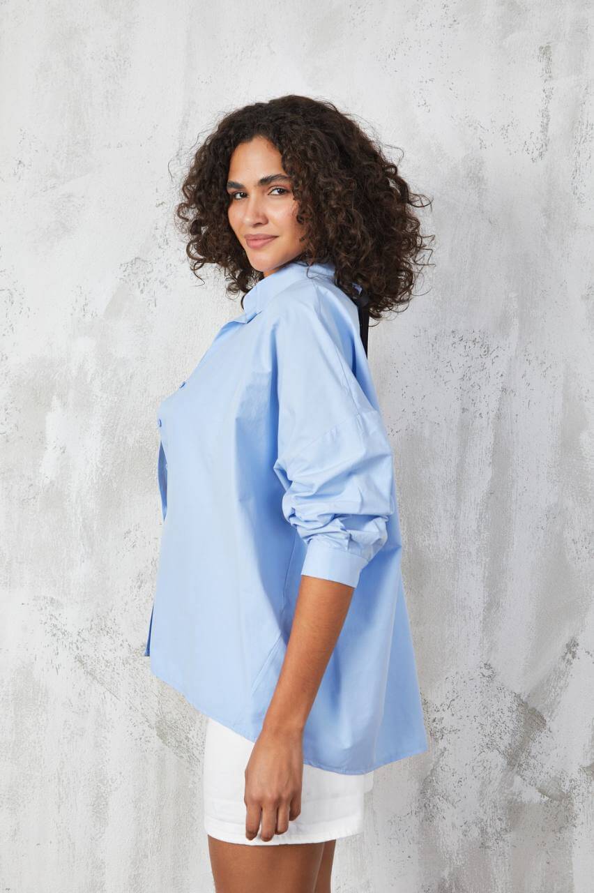 Simple loose women's shirt