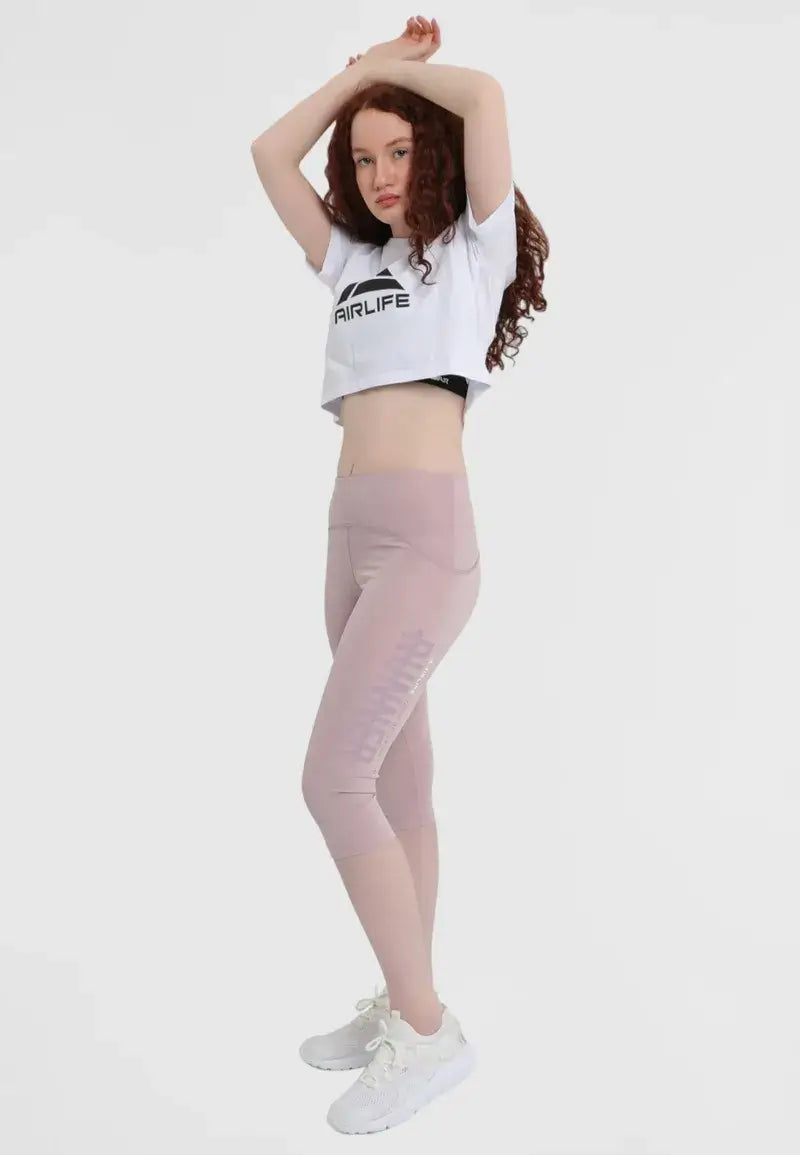 High waisted sports shorts