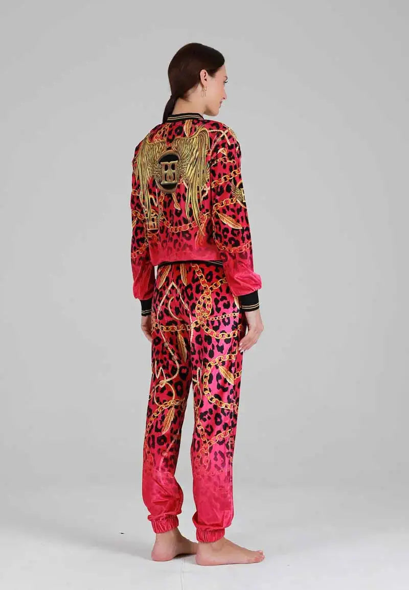 Women's pajamas with back print
