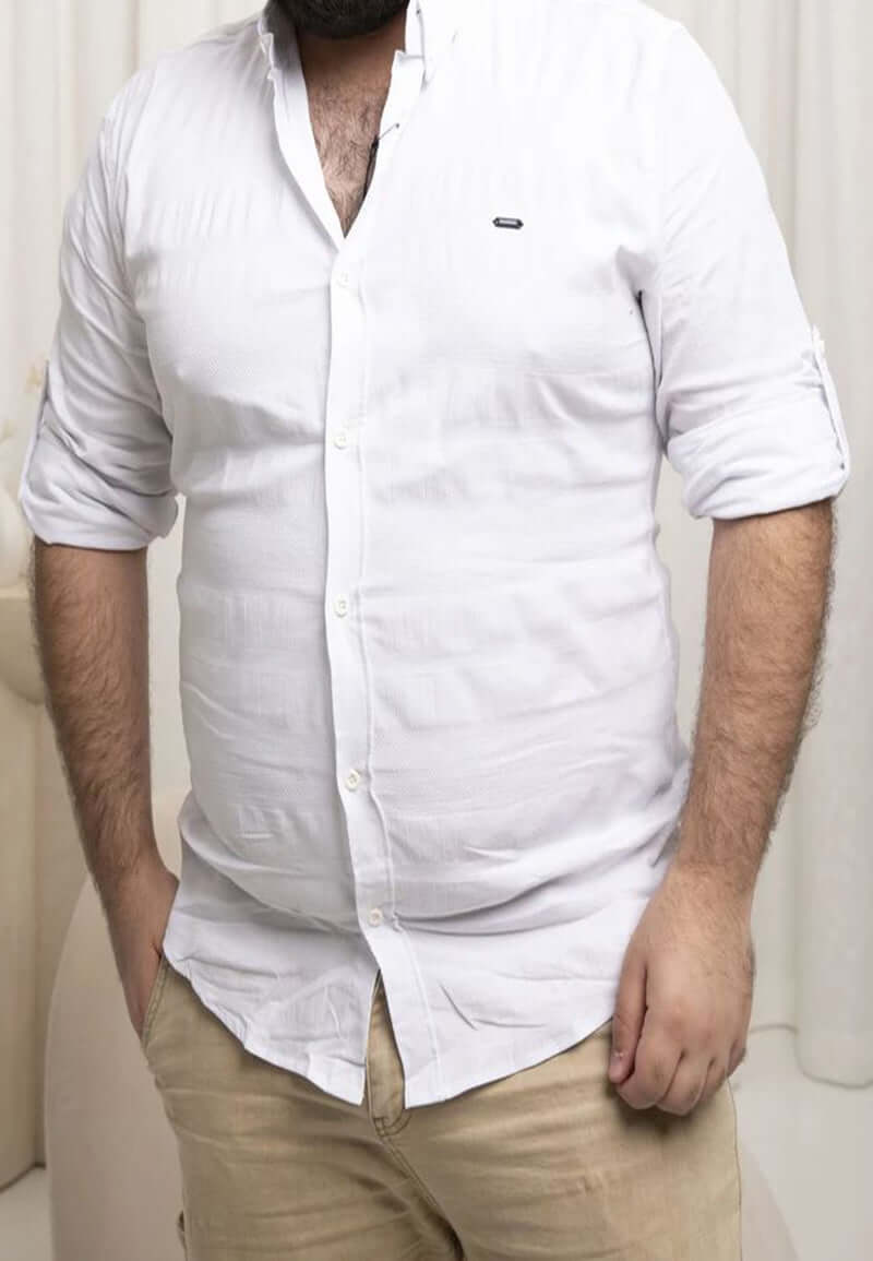 Men's Casual Shirt with Simple Design