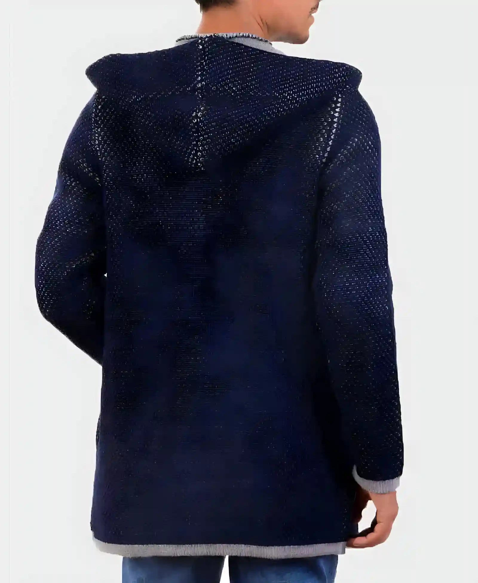 Men's Long Wool Jacket