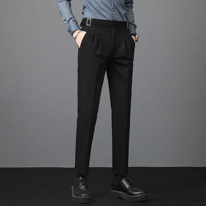 بنطلون بدلة رجالي شبابي بقصّة Slim Fit