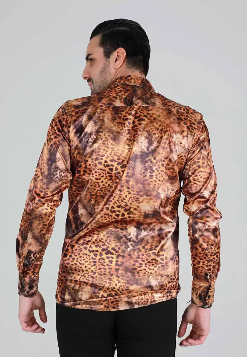 Men's Tiger Print Shirt