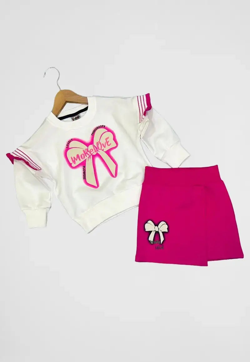 Girls cotton set 2 pieces
