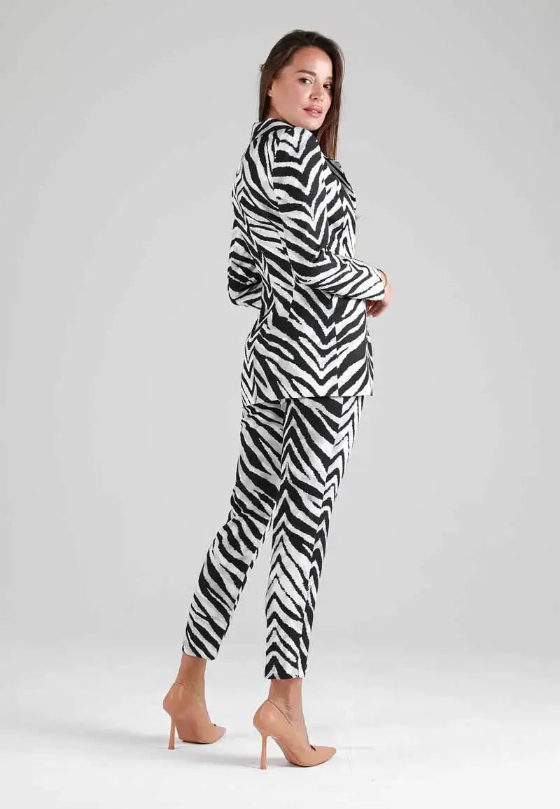 Women's Zebra Striped suite