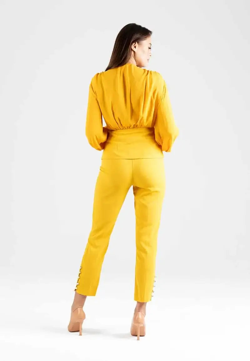 Women's Casual Full Set Shirt with Pants