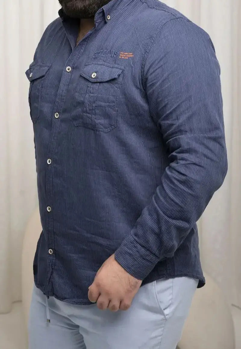 Men's Casual Fashion Striped Shirt