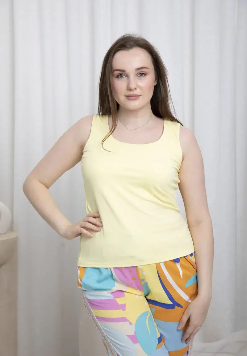 Women's Soft Cotton Sleeveless Blouse