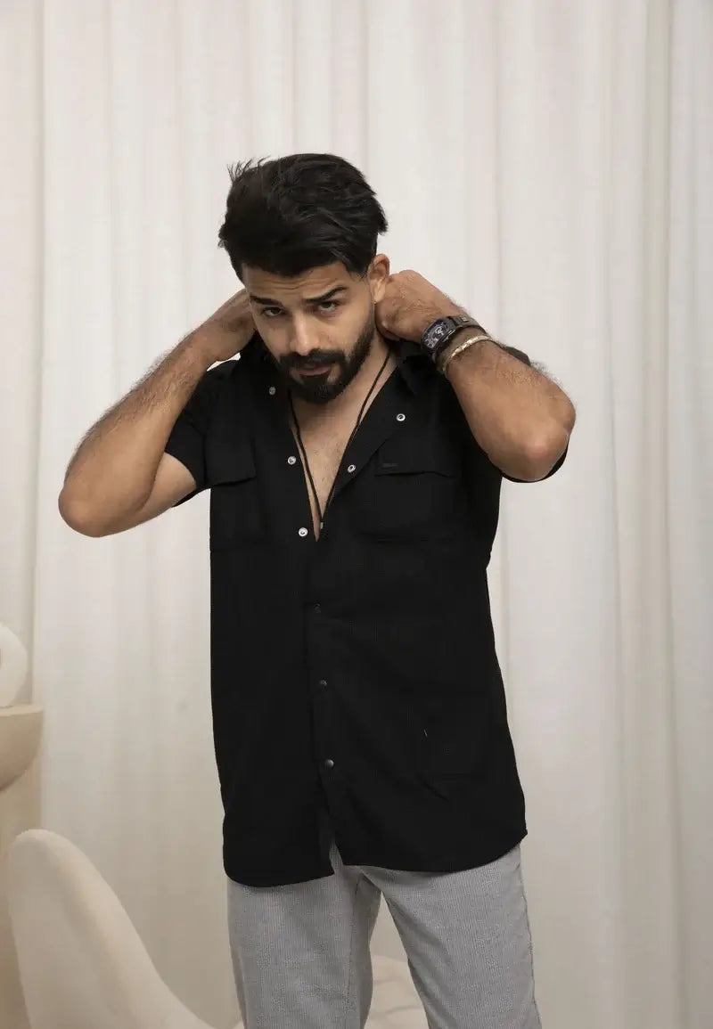 Men's Casual Button Down Shirt