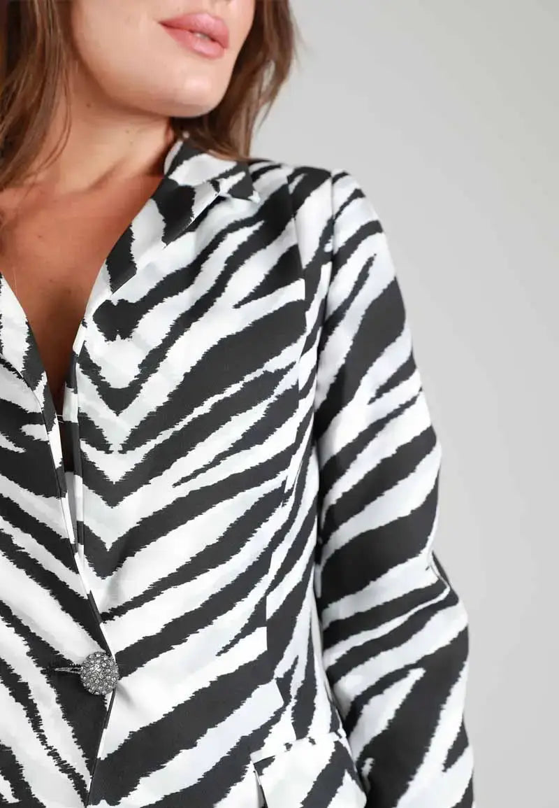 Women's Zebra Striped suite