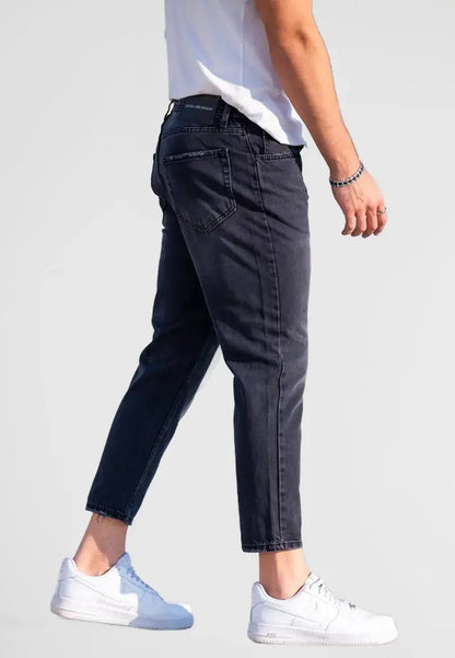 Men's Black Boyfriend Jeans