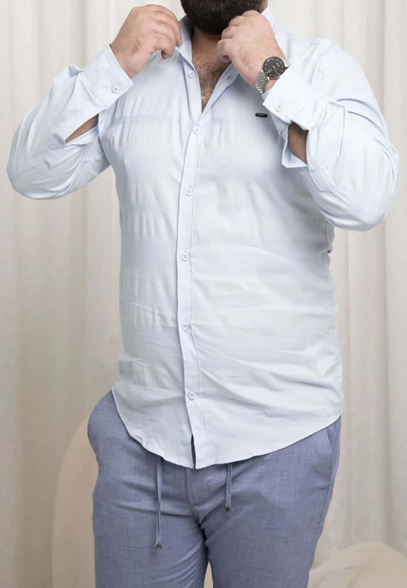 Men's Casual Shirt with Simple Design