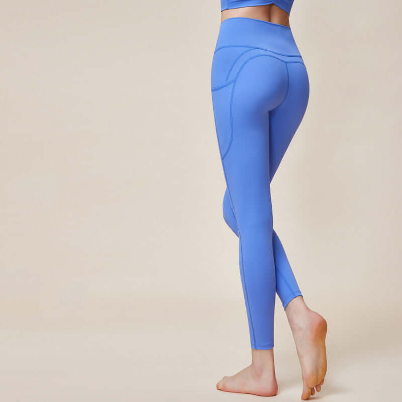 Ladies' Hip Lifting High Waist Yoga Pants Tight Belly Trimming
