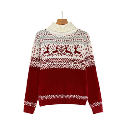 Loose Casual Knitted Long Sleeve Sweater