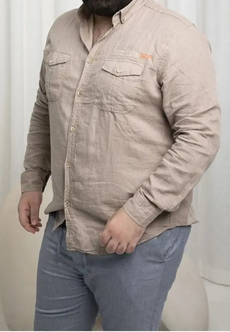 Men's Casual Fashion Striped Shirt