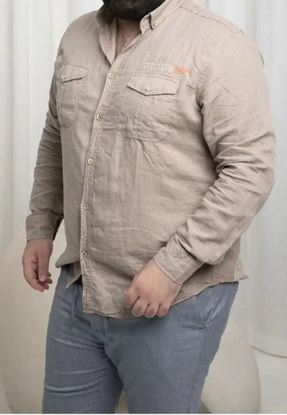 Men's Casual Fashion Striped Shirt