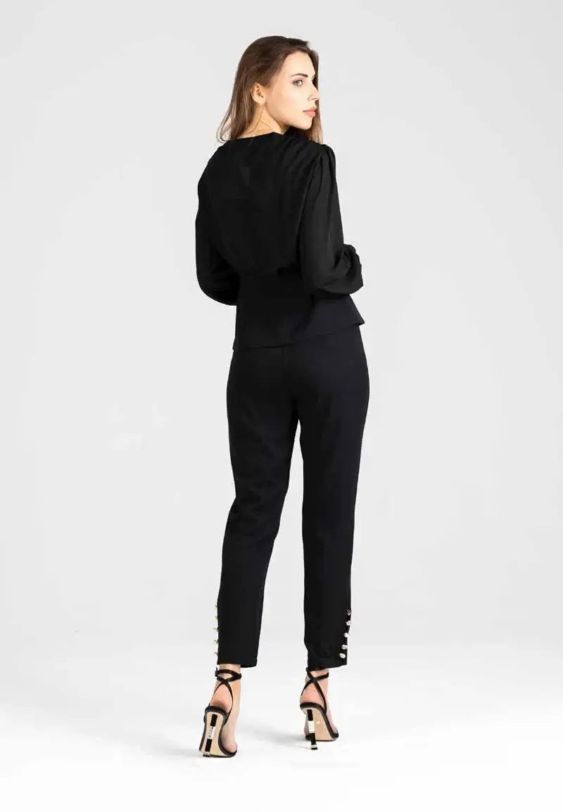 Women's Casual Full Set Shirt with Pants