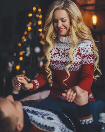 Loose Casual Knitted Long Sleeve Sweater