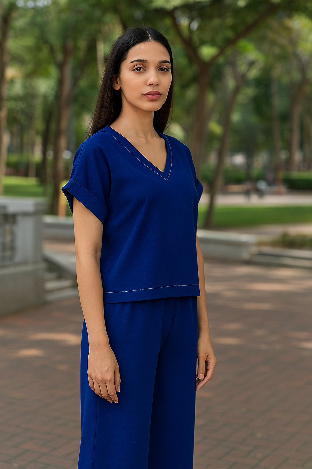 New linen outfit for women