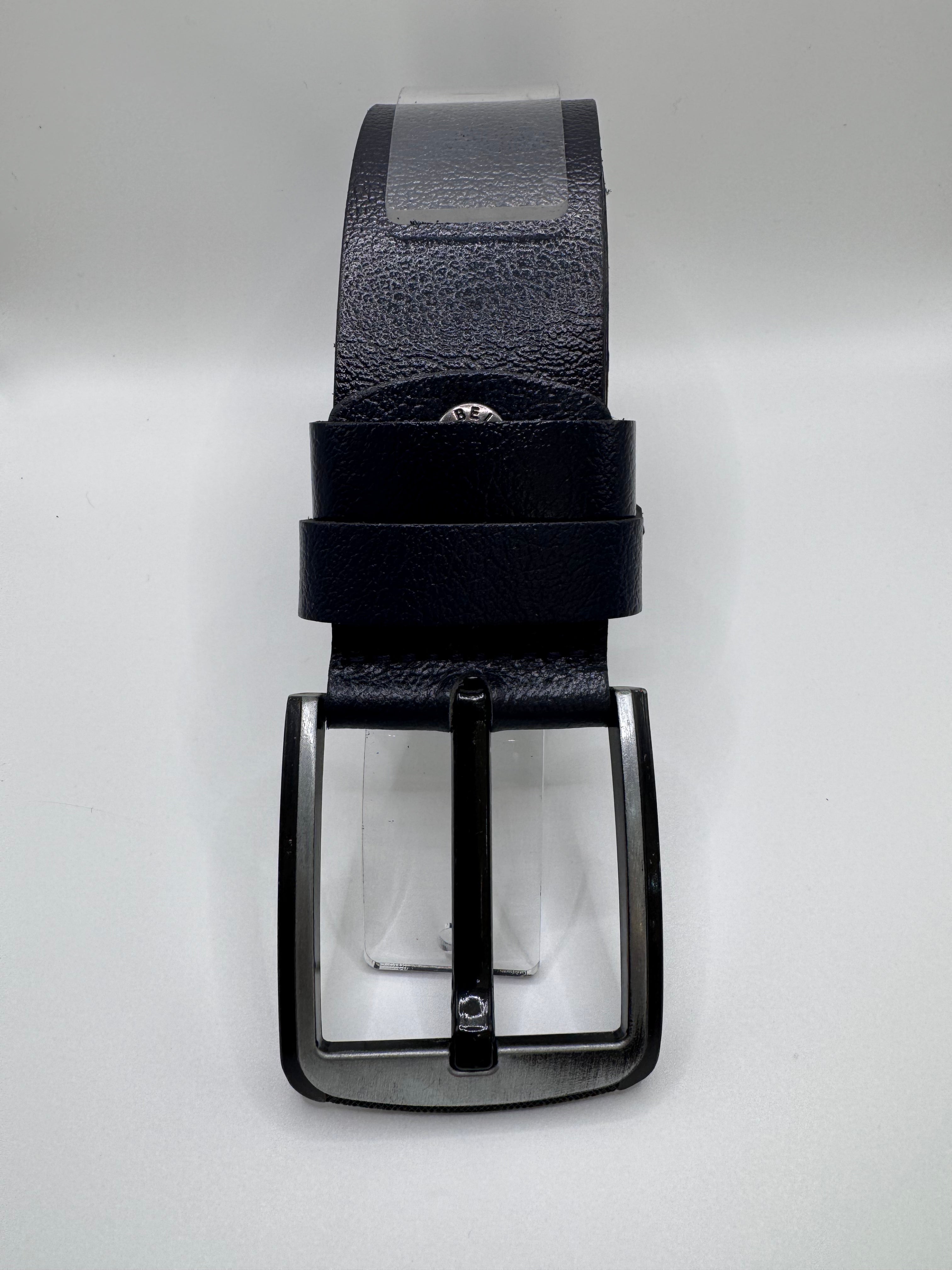Men's leather belt