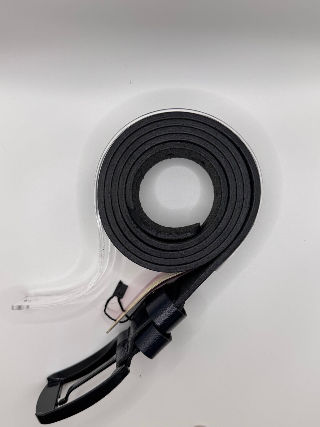 Men's leather belt