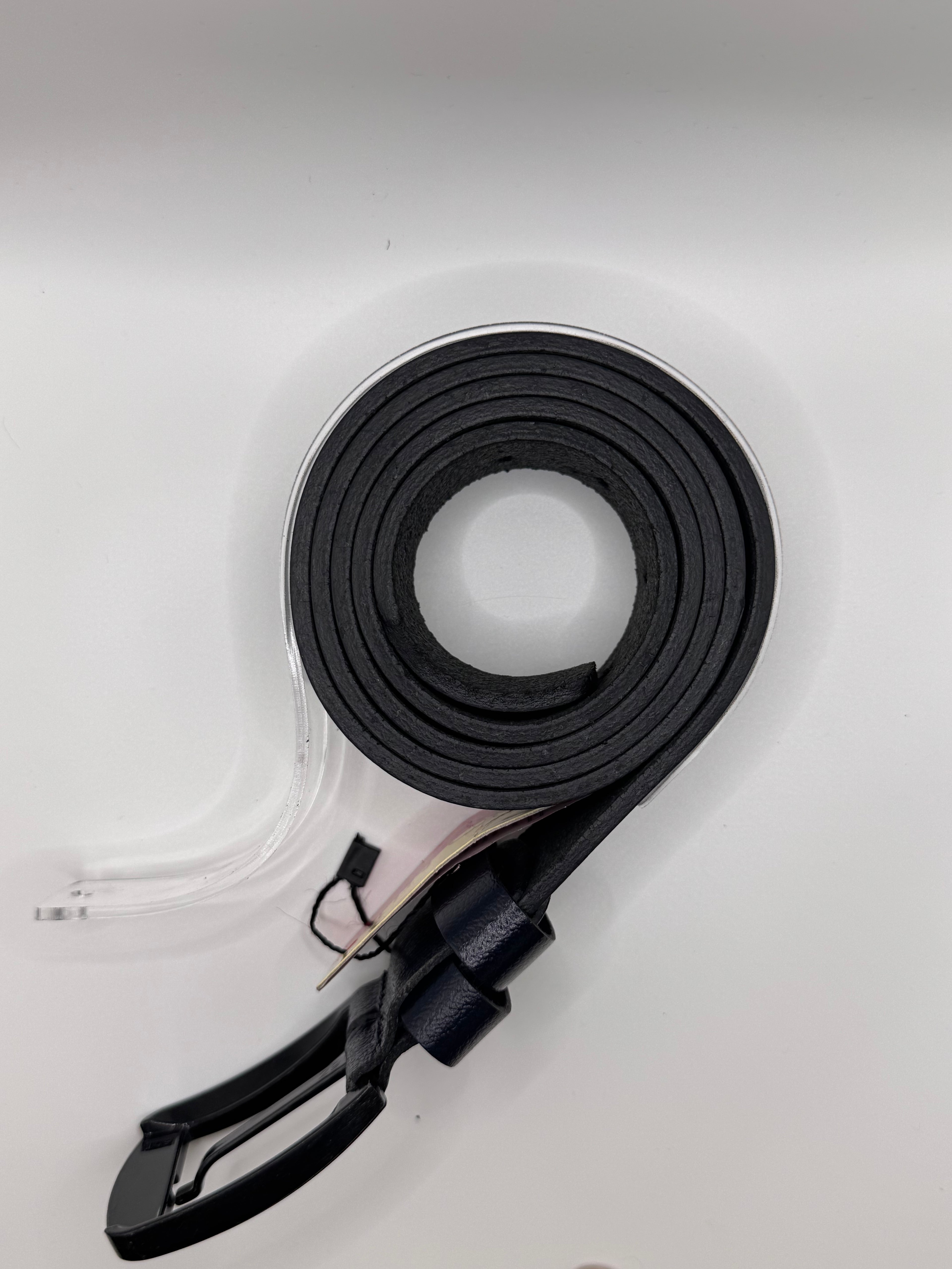 Men's leather belt