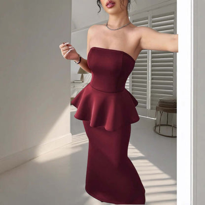 Western Style All-matching Pure Desire Coat Skirt