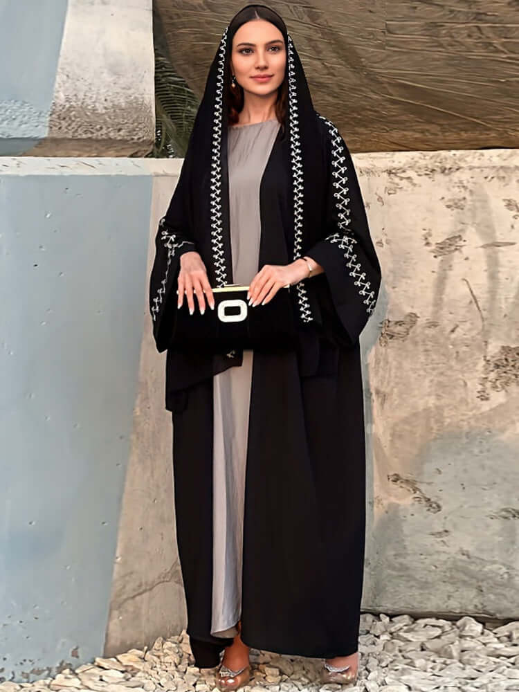 رداء نسائي إسلامي أنيق ذو شخصية رشيقة
