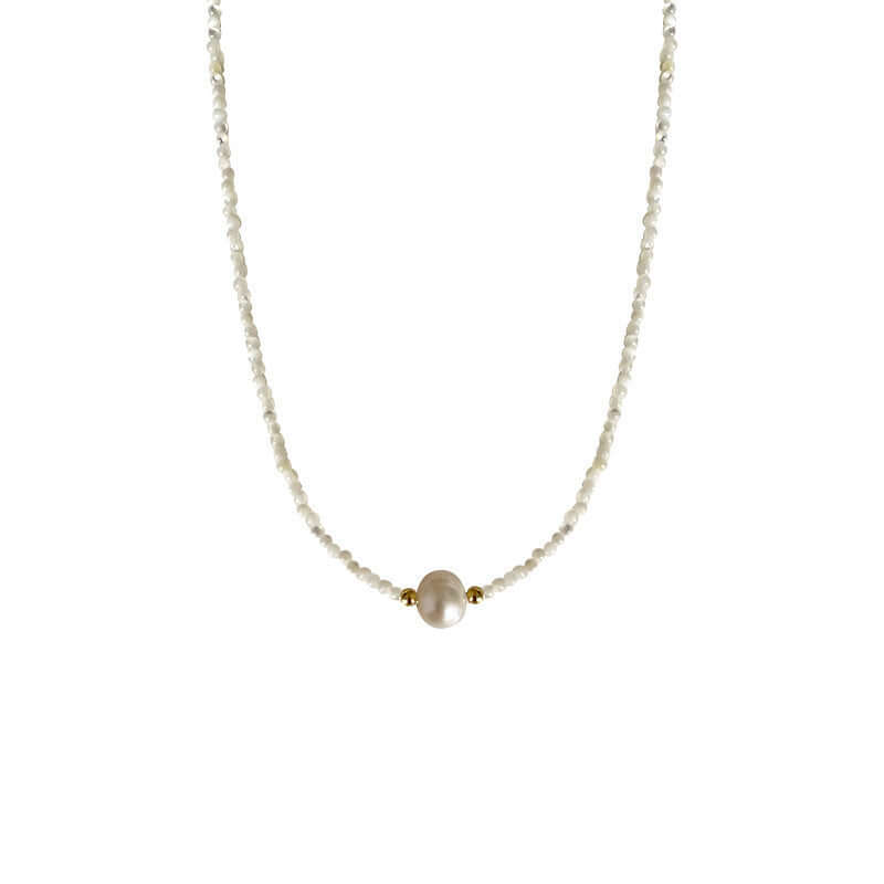 Fashion Natural Freshwater Pearl Necklace Short