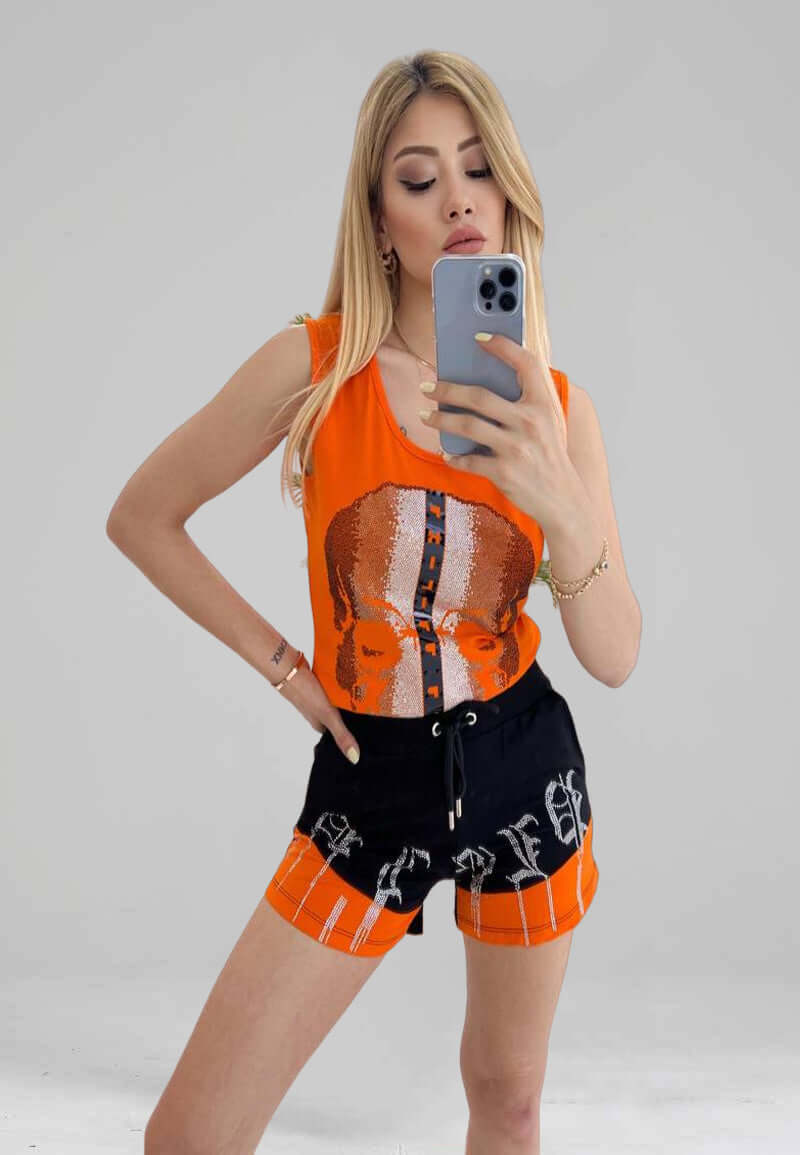 توب وشورت نسائي
